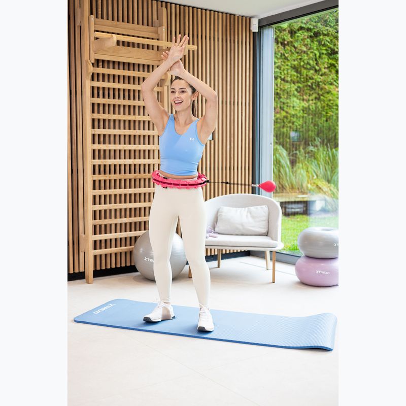 Hula hoop con peso XTREXO TXO-B4Z036-PK rosa 4