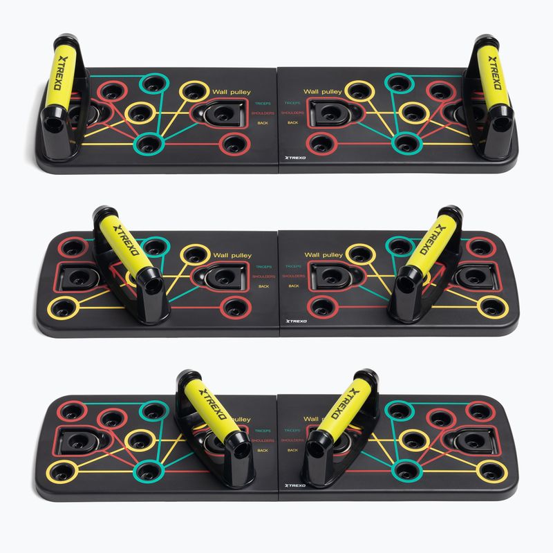 Piattaforma multifunzione con maniglie XTREXO pieghevole TXO-B4Z044-BK nero 3