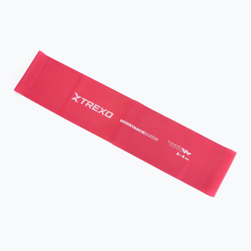 TREXO gomma di resistenza 2/5 TXO-B4Z048-PK 11-29 kg rosa