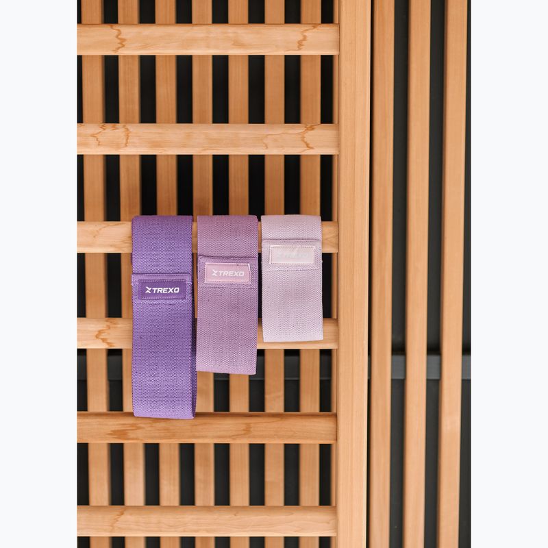 XTREXO TXO-B4Z054-ALL set di nastri in tessuto 3 pz. multicolore 9