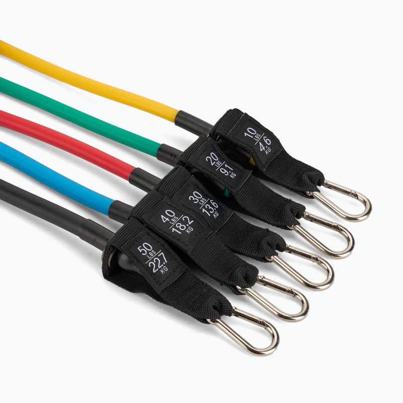 Set di espansori in gomma XTREXO TXO-B4Z055-ALL multicolore 7