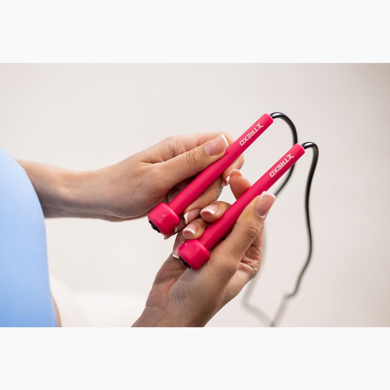 XTREXO Corda per saltare Basic TXO-B4Z059-PK rosa 4