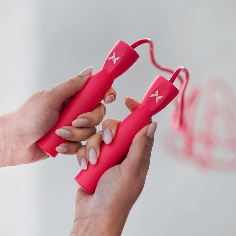 XTREXO corda per saltare in scatola Basic TXO-B4Z063-PK rosa 5