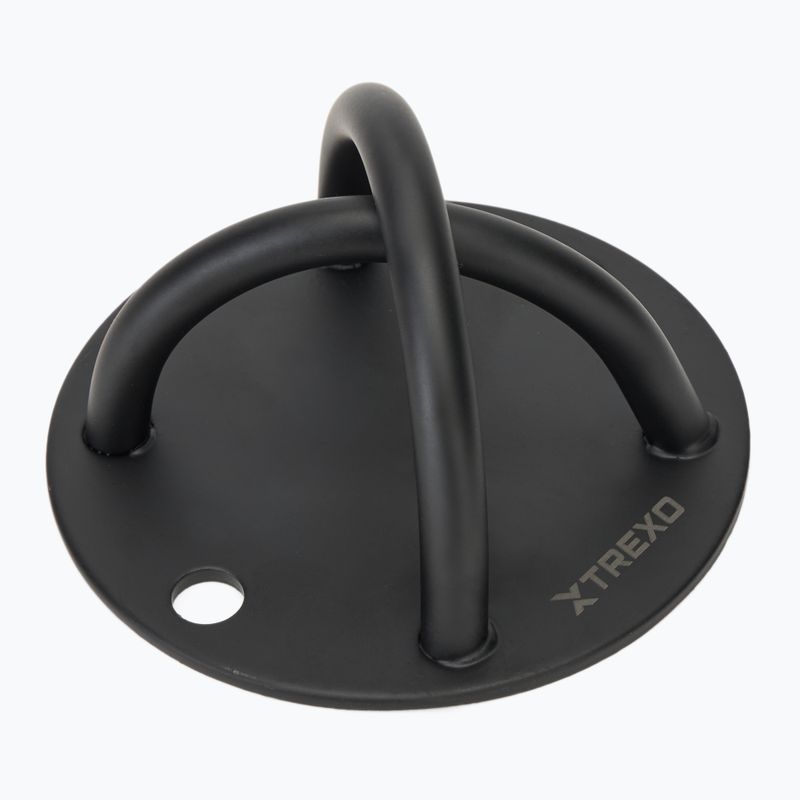 Supporto a parete per bande da ginnastica XTREXO TXO-B4Z064-BK nero