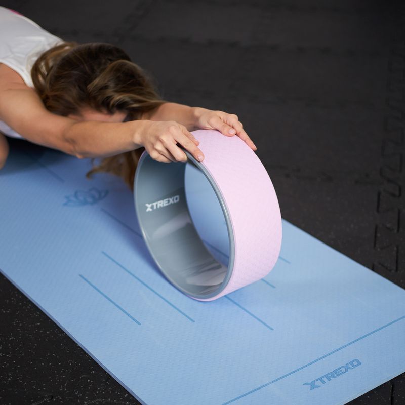 TREXO cerchio da yoga TXO-B4Z084-VT viola 5
