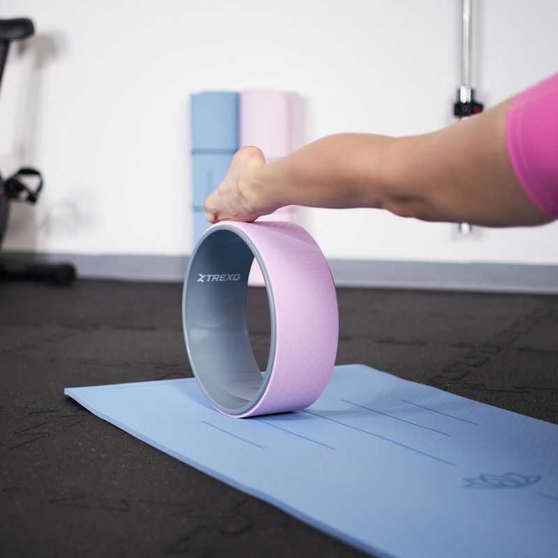 TREXO cerchio da yoga TXO-B4Z084-VT viola 6