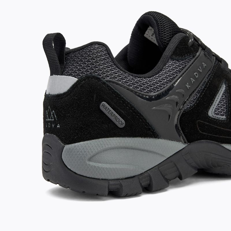 Scarpe da trekking uomo KADVA Traver Low WaterProof nere 10