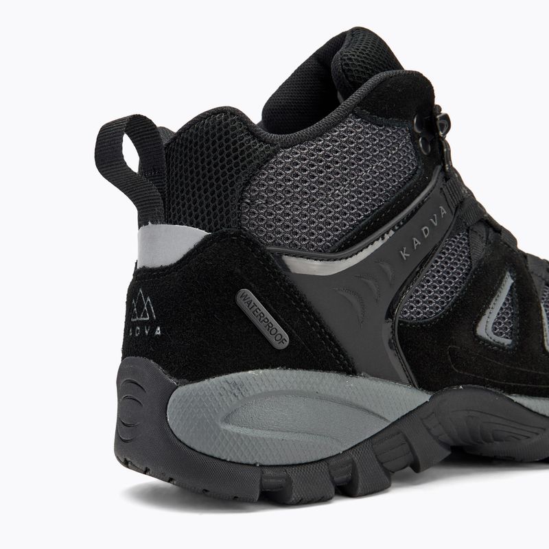Scarpe da trekking uomo KADVA Traver Mid WaterProof nere 9