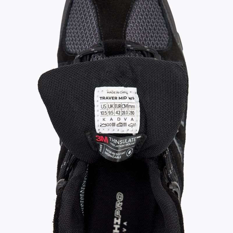 Scarpe da trekking uomo KADVA Traver Mid WaterProof nere 11