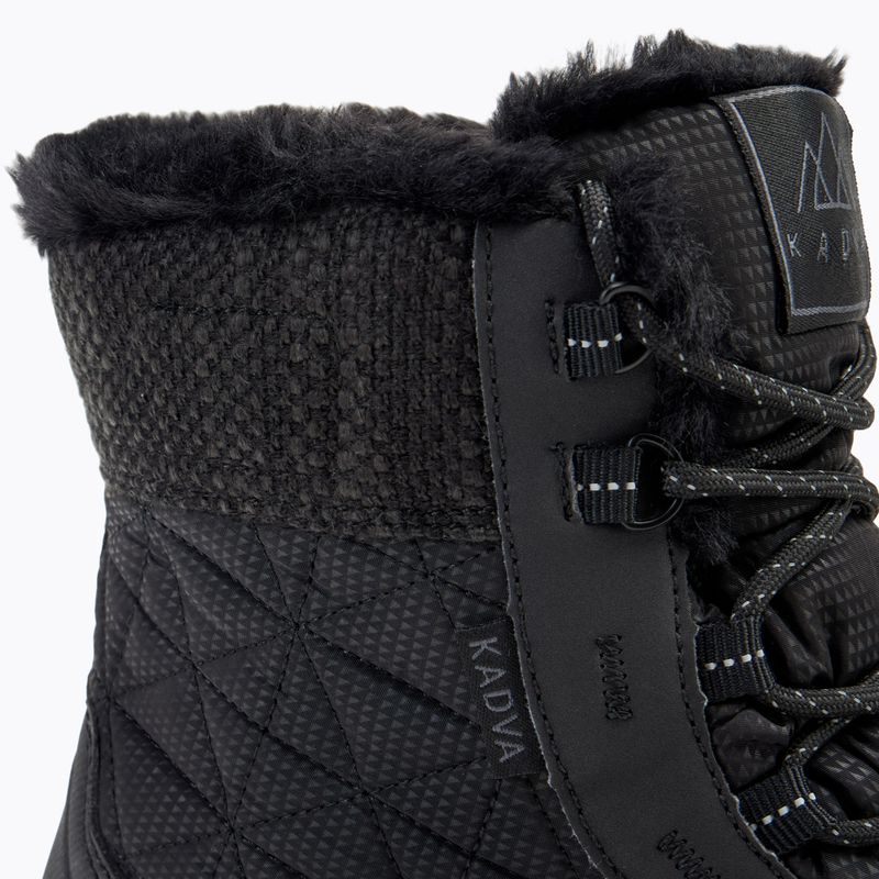 Stivali da neve donna KADVA Rava Mid WaterProof 3M Thinsulate nero 11