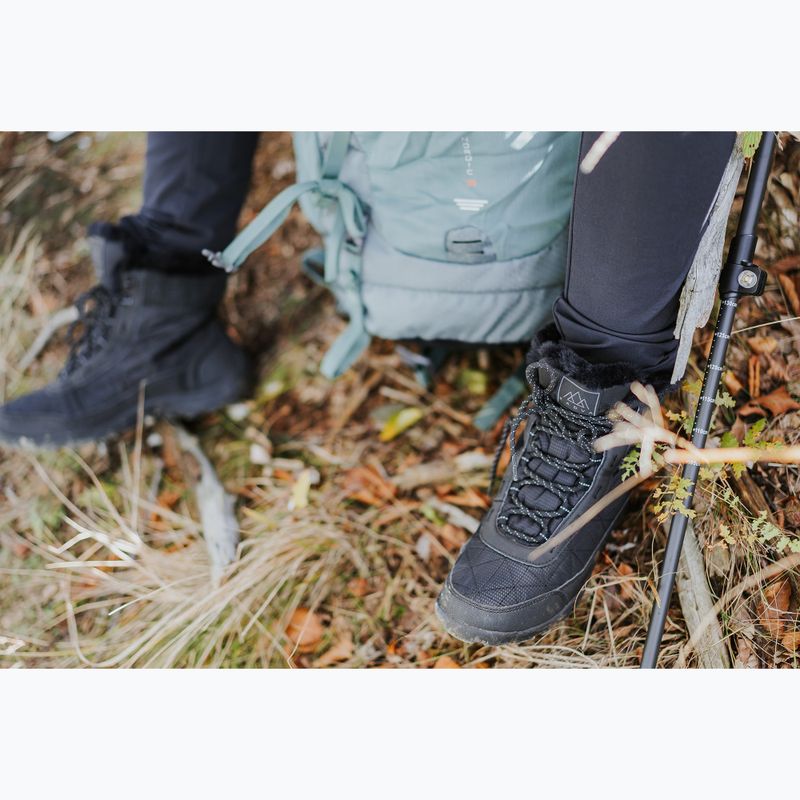 Stivali da neve donna KADVA Rava Mid WaterProof 3M Thinsulate nero 14