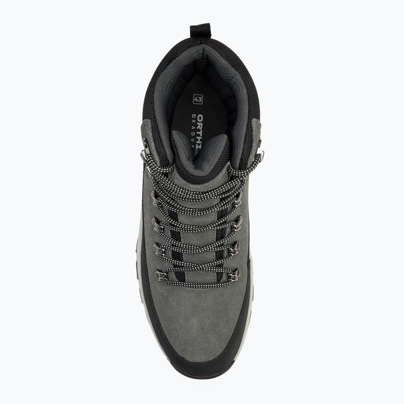 Scarpe da trekking uomo KADVA Adven Mid WaterProof grigie 6