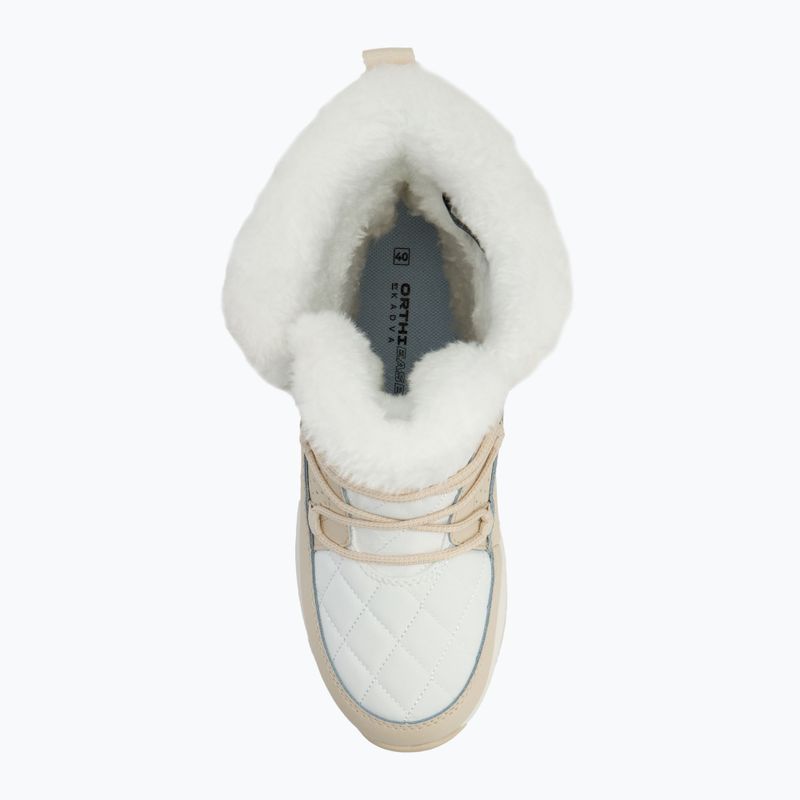 Stivali da neve isolati da donna KADVA Summit Mid WaterProof 3M Thinsulate bianco 6