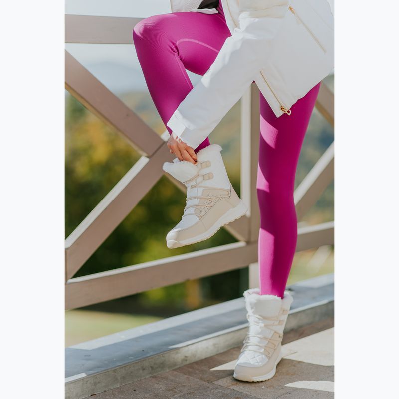 Stivali da neve isolati da donna KADVA Summit Mid WaterProof 3M Thinsulate bianco 10