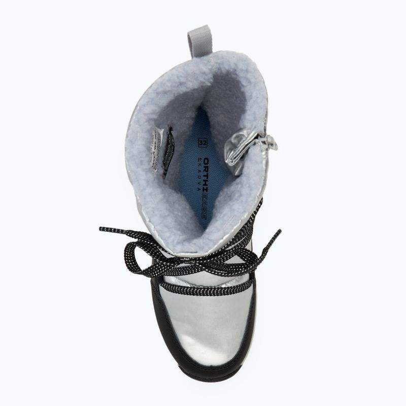 Stivali da neve per bambini KADVA Haven WaterProof Jrg 3M Thinsulate argento 8