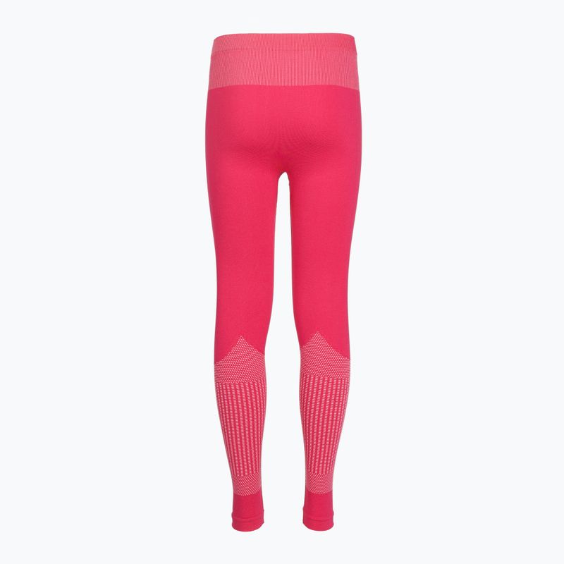 Completo di biancheria intima termica per bambini KADVA Frosty Jrg Set senza cuciture rosa 10