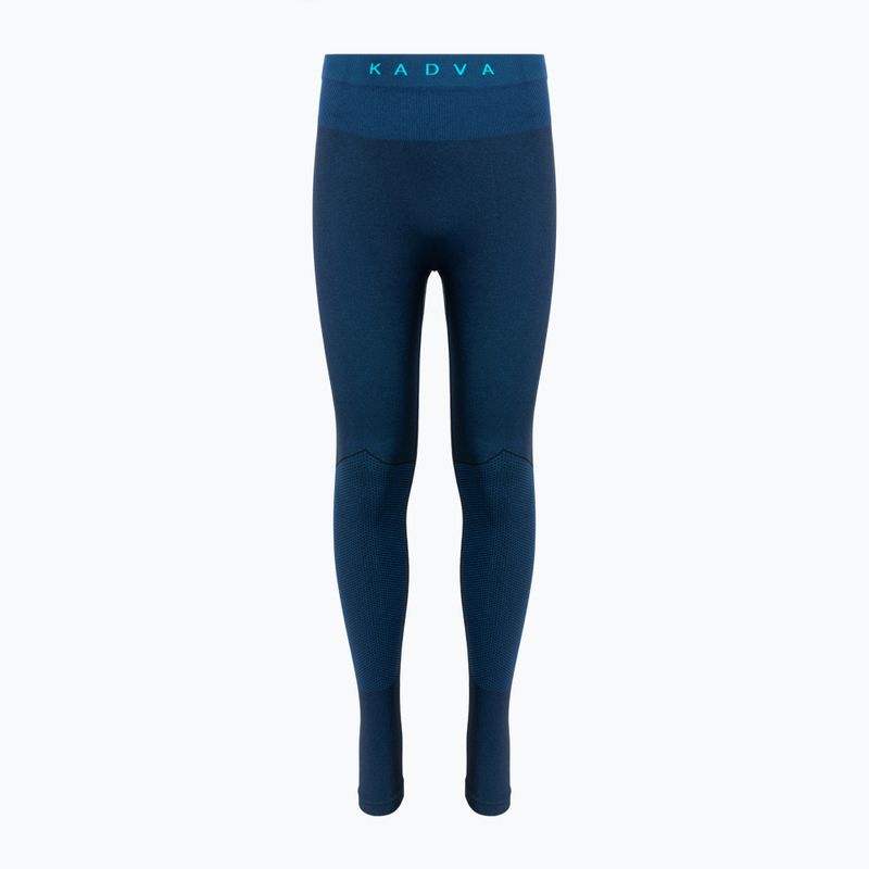 Completo di biancheria termica per bambini KADVA Frosty Jrb Set senza cuciture blu navy 11