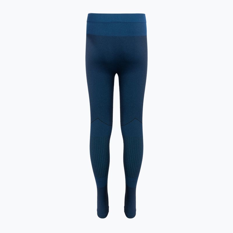 Completo di biancheria termica per bambini KADVA Frosty Jrb Set senza cuciture blu navy 12