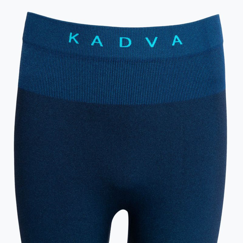 Completo di biancheria termica per bambini KADVA Frosty Jrb Set senza cuciture blu navy 13