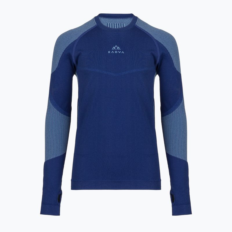 Completo di biancheria termica per bambini KADVA Frosty Jrb Set senza cuciture blu navy 3