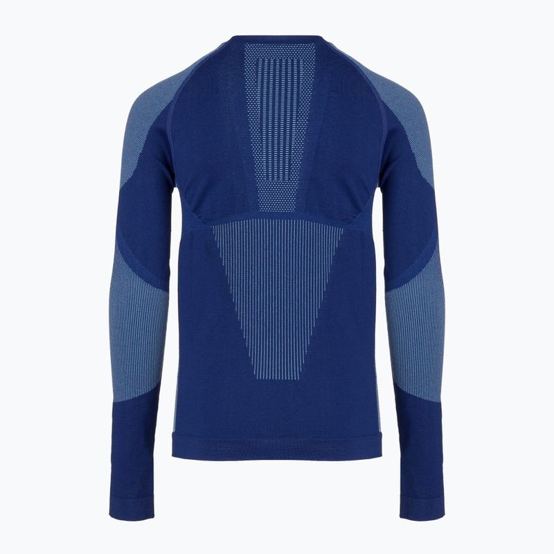 Completo di biancheria termica per bambini KADVA Frosty Jrb Set senza cuciture blu navy 4