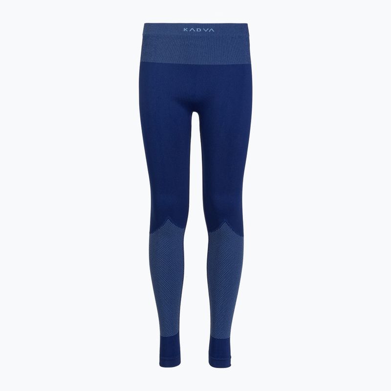 Completo di biancheria termica per bambini KADVA Frosty Jrb Set senza cuciture blu navy 9
