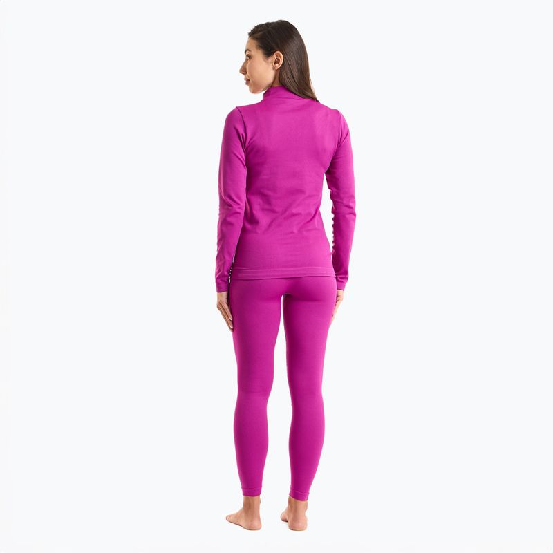Completo di biancheria intima termica da donna KADVA Glacier W Set senza cuciture fucsia 2