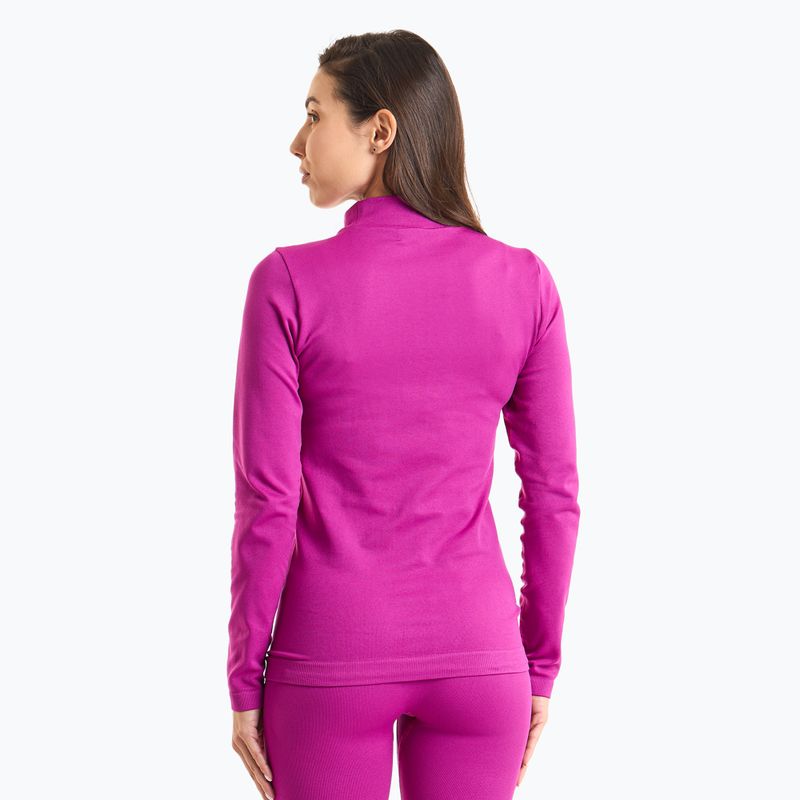 Completo di biancheria intima termica da donna KADVA Glacier W Set senza cuciture fucsia 4