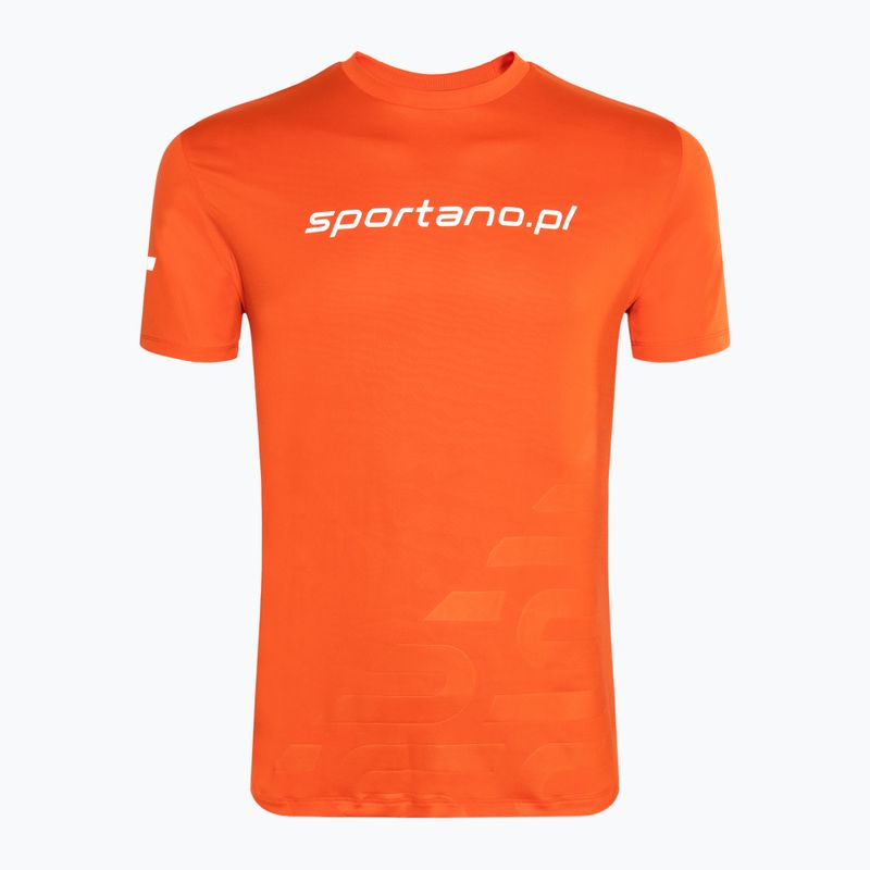 SPORTANO Active Camicia da corsa da uomo arancione