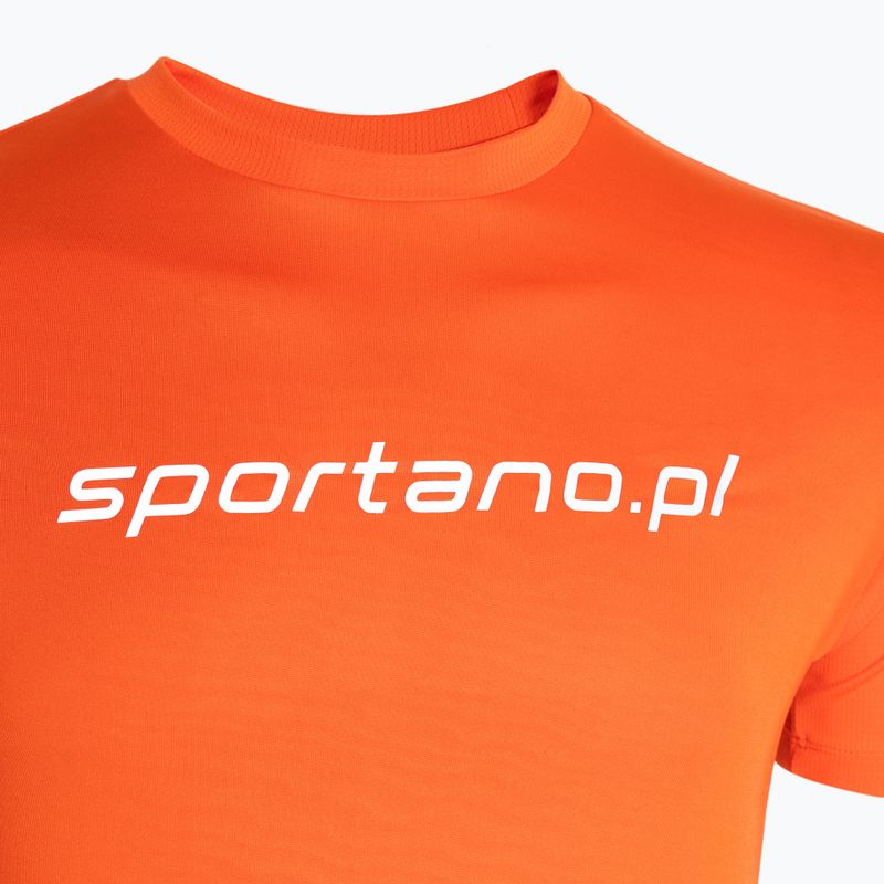 SPORTANO Active Camicia da corsa da uomo arancione 3