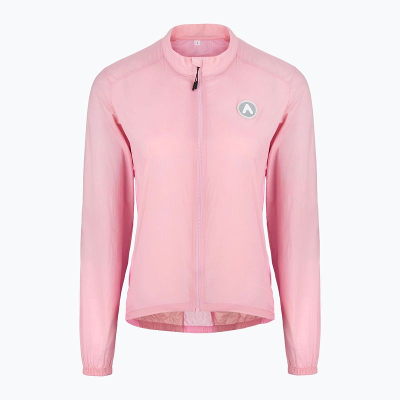 Giacca da ciclismo donna ATTABO Cahayo Giacca antivento rosa