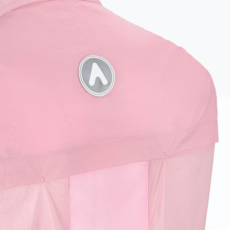 Gilet da ciclismo donna ATTABO Cahayo Gilet antivento rosa 6