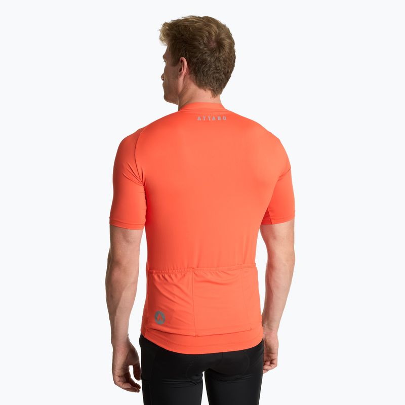 Maglia ciclismo ATTABO Setvi uomo arancione 2