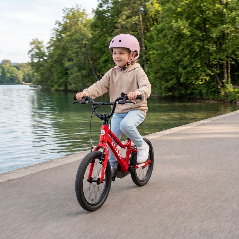 Bicicletta per bambini ATTABO EASE 16" rosso 5