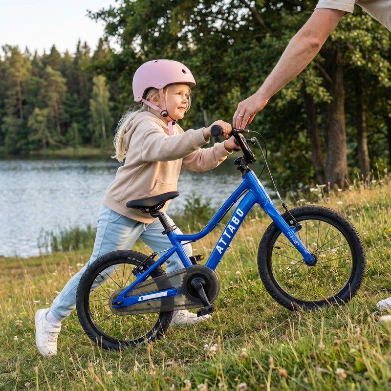 Bicicletta per bambini ATTABO EASE 16" blu 3