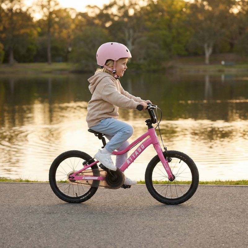 Bicicletta per bambini ATTABO EASE 16" rosa 4