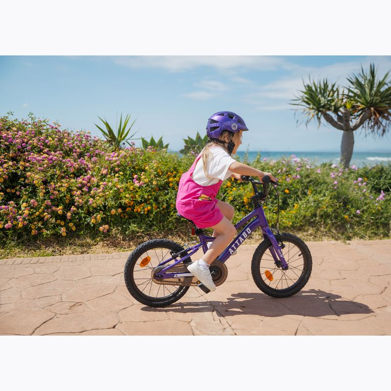 Bicicletta per bambini ATTABO EASE 16" viola 5