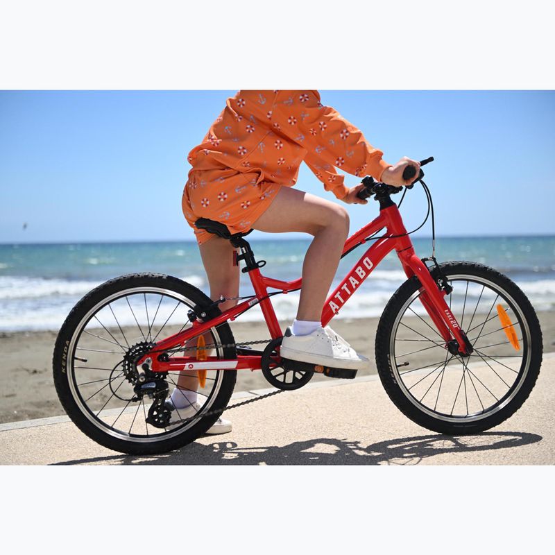 Bicicletta per bambini ATTABO EASE 20" rosso 4