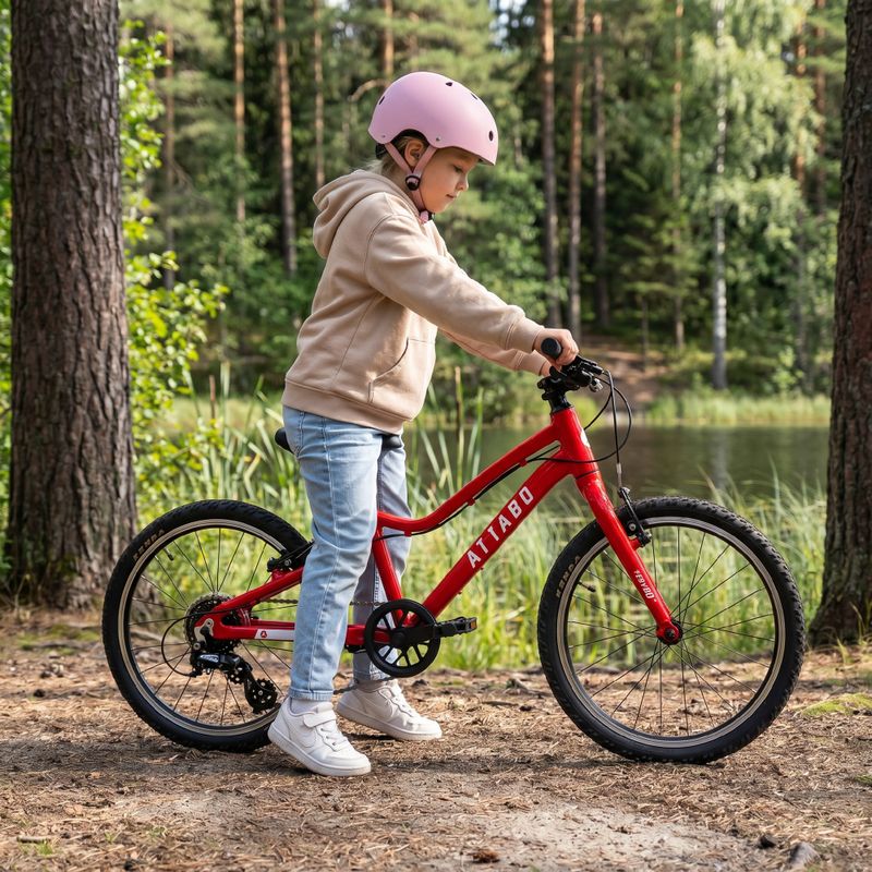 Bicicletta per bambini ATTABO EASE 20" rosso 7
