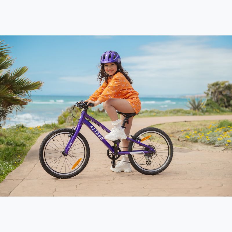 Bicicletta per bambini ATTABO EASE 20" viola 3