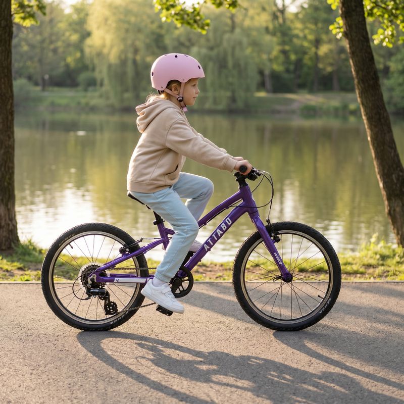 Bicicletta per bambini ATTABO EASE 20" viola 7