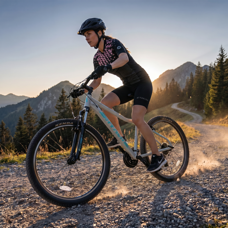 Mountain bike donna ATTABO ALPE 1.0 17" grigio 6