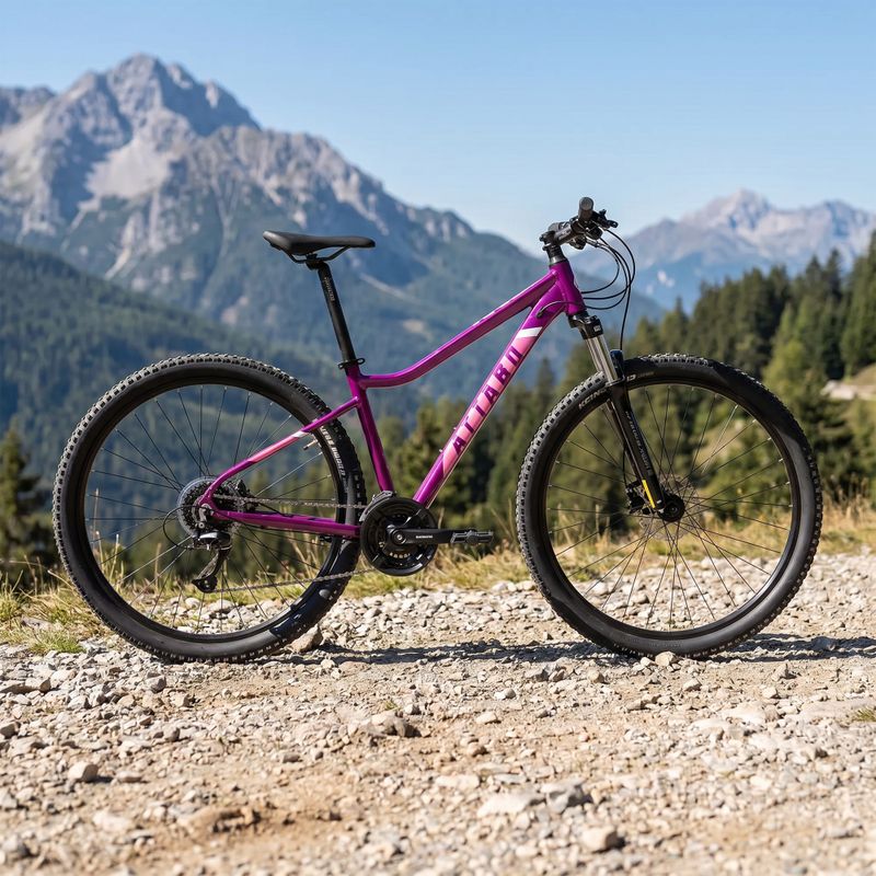 Mountain bike da donna ATTABO ALPE 3.0 17" viola 3