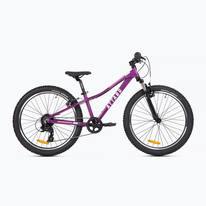 Bicicletta per bambini ATTABO JR 24 viola 14