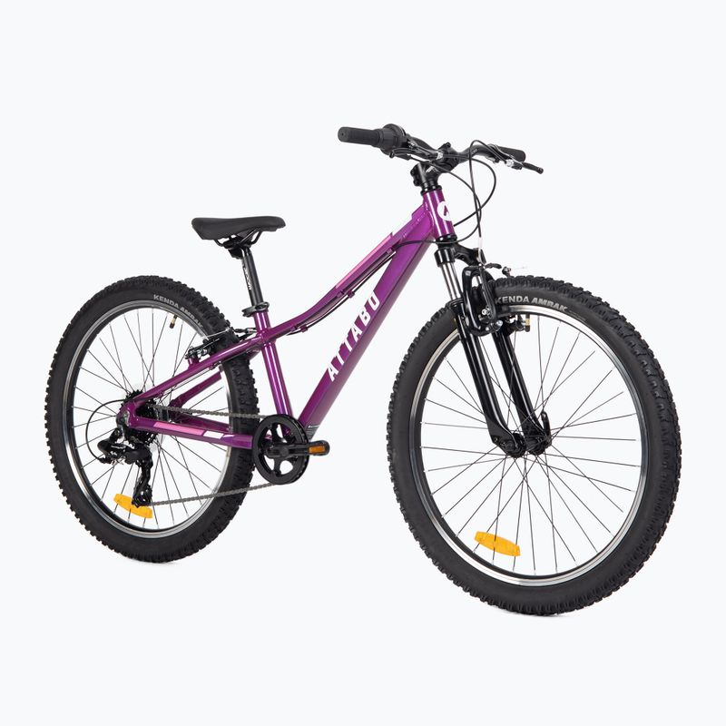 Bicicletta per bambini ATTABO JR 24 viola 15