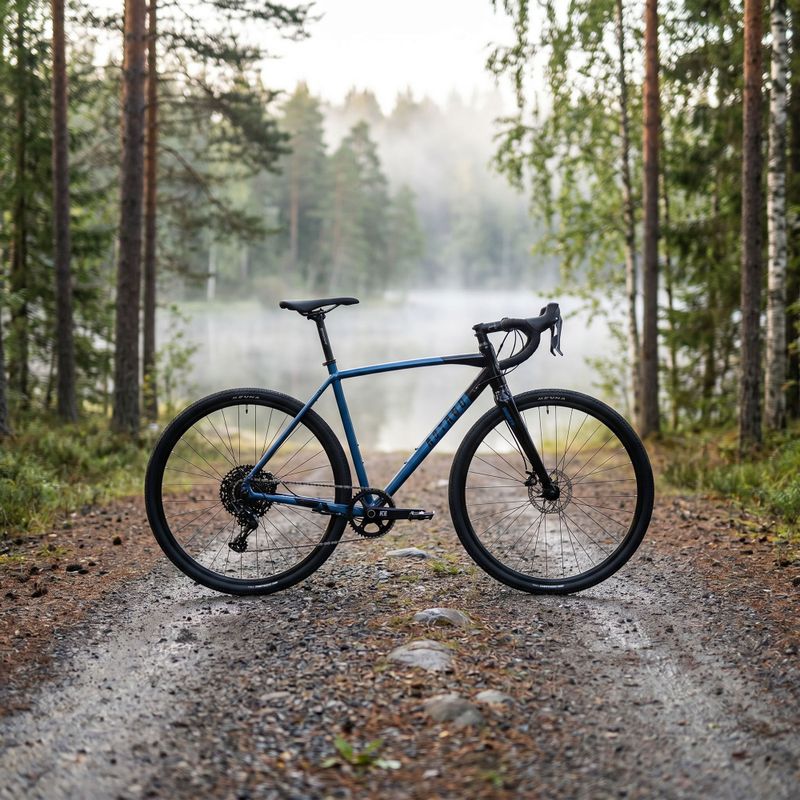 ATTABO GRADO 2.0 gravel bike grigio 3