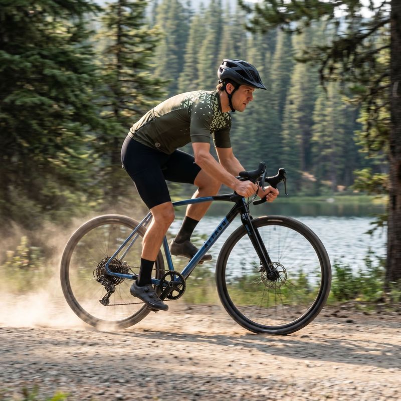 ATTABO GRADO 2.0 gravel bike grigio 5