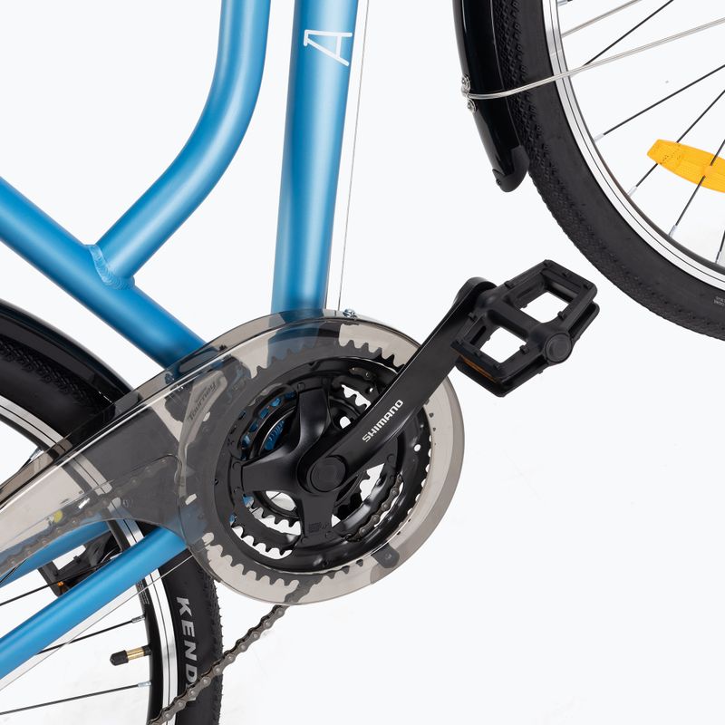 Bicicletta da trekking da donna ATTABO Trekking 17" blu 28