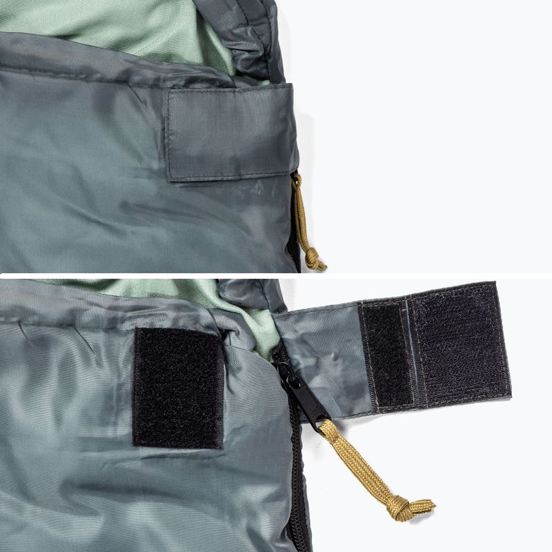 Sacco a pelo KADVA Dorma L sinistro verde 7