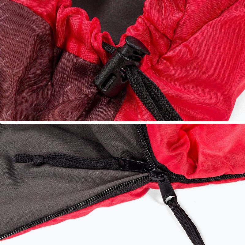 Sacco a pelo KADVA Dorma R destro rosso 10